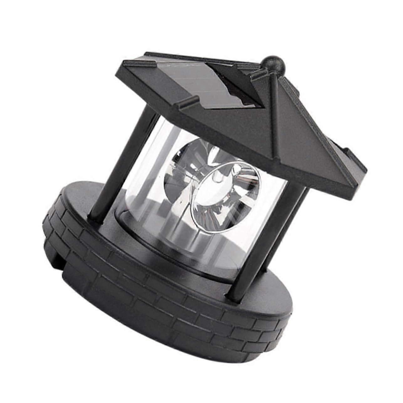 Solar Outdoor Lights LED Rotating Garden Lights Solar Walkway Lights Auto On At Night Energy Efficient