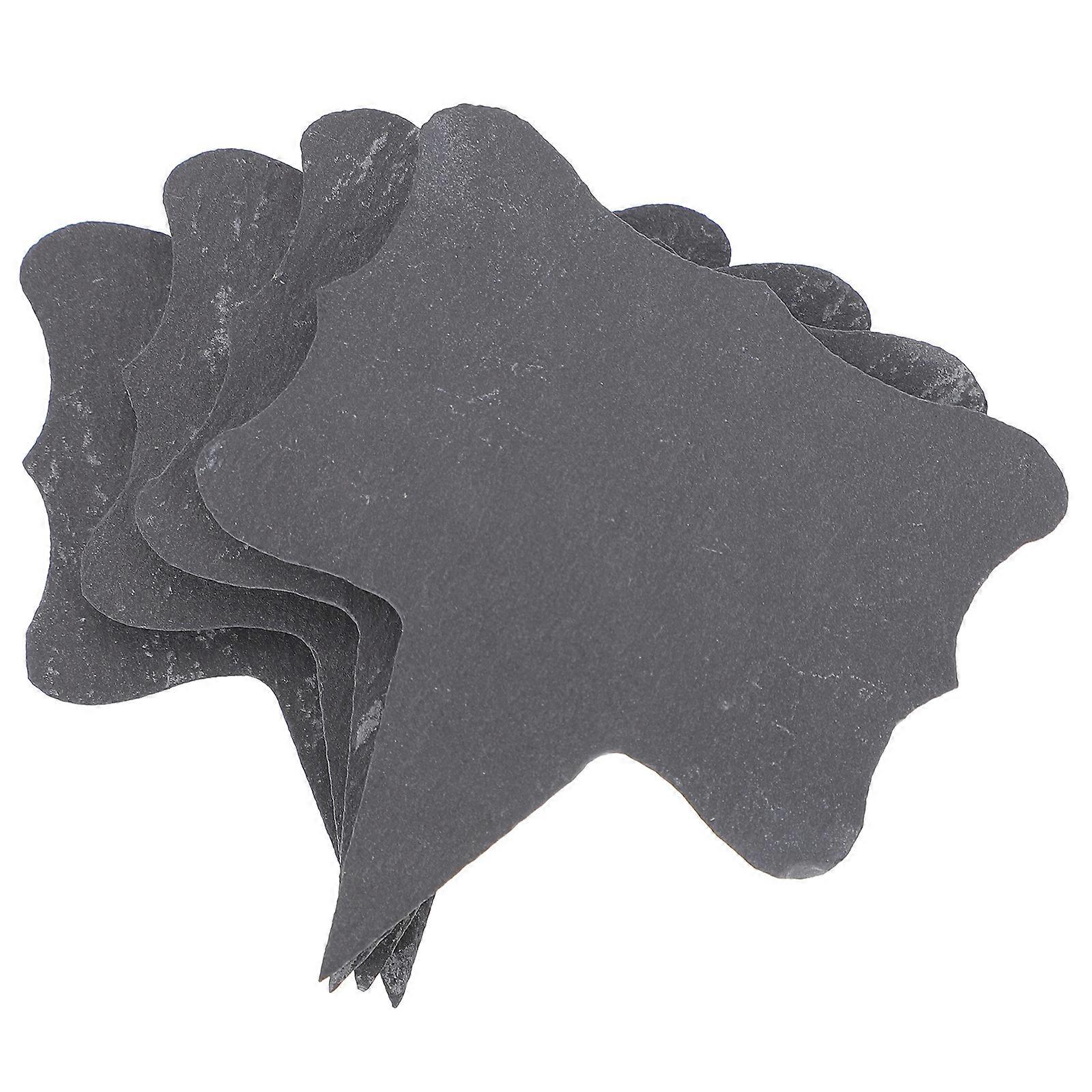Cheese Toppers for Decor 4Pcs Black Cheese Label Inserts