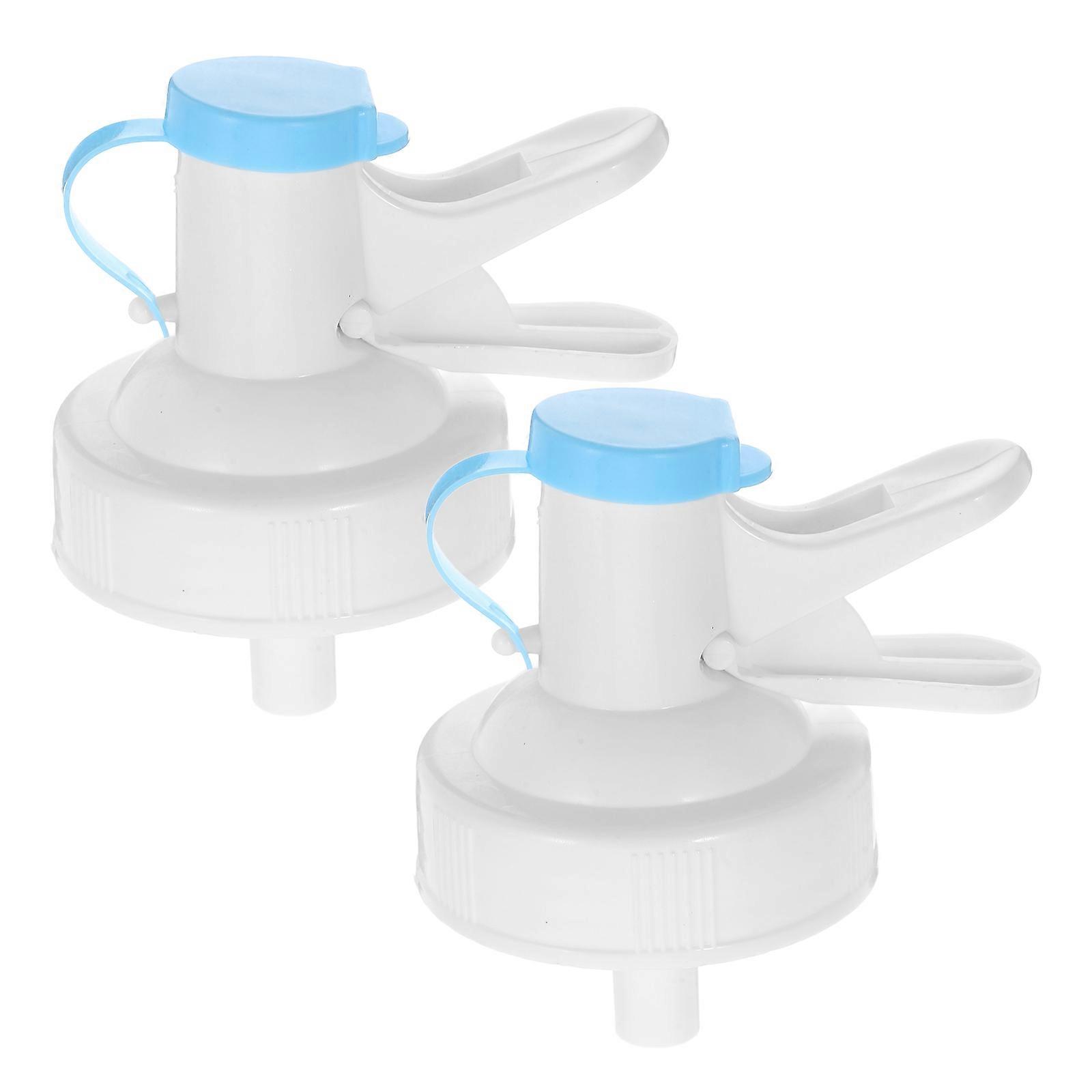 Plastic Spigot for Water Jug Dispenser Tap Push Button 6Pcs Replacement
