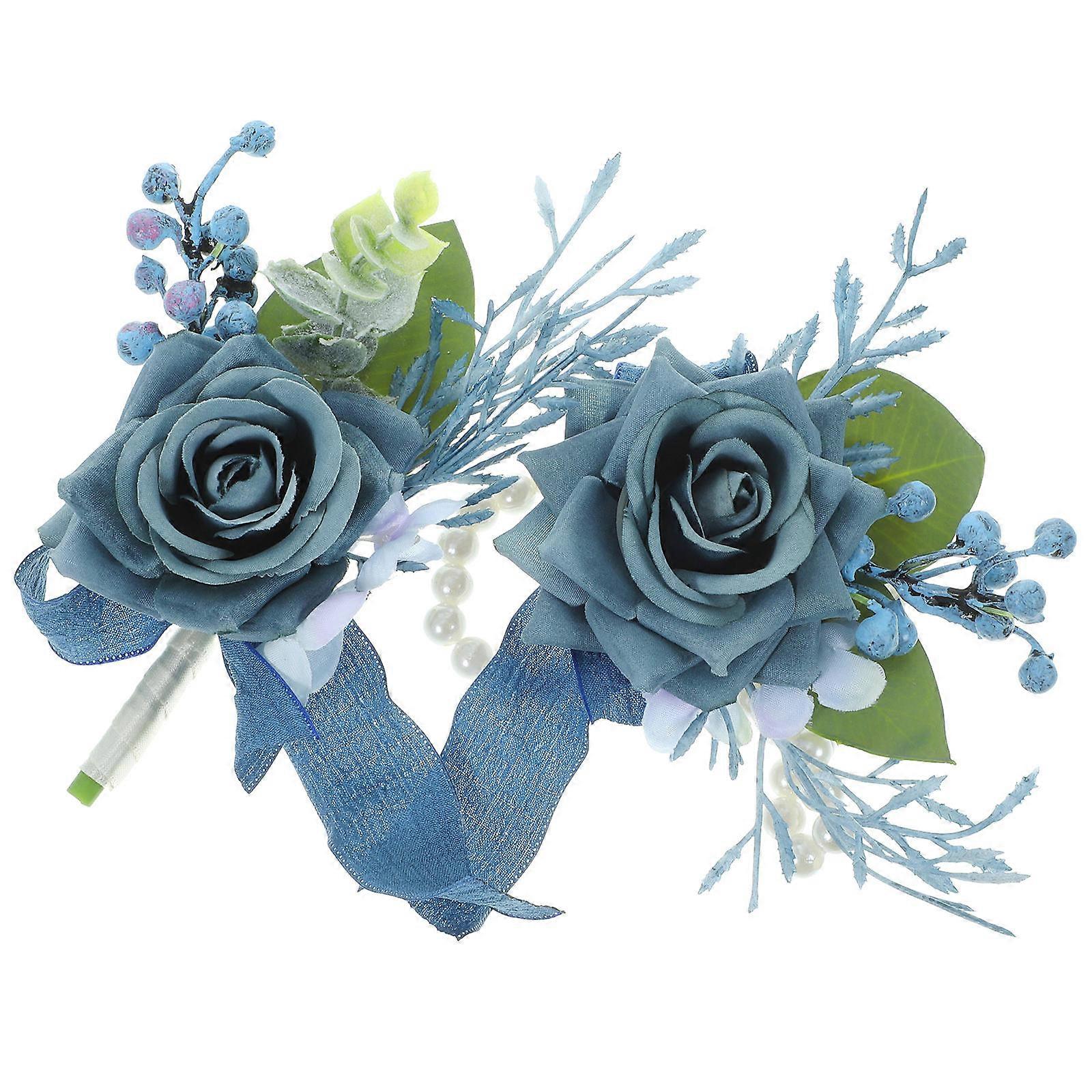 Artificial Wrist Corsage Women’s Decoration For Festivals And Performances 1 Set