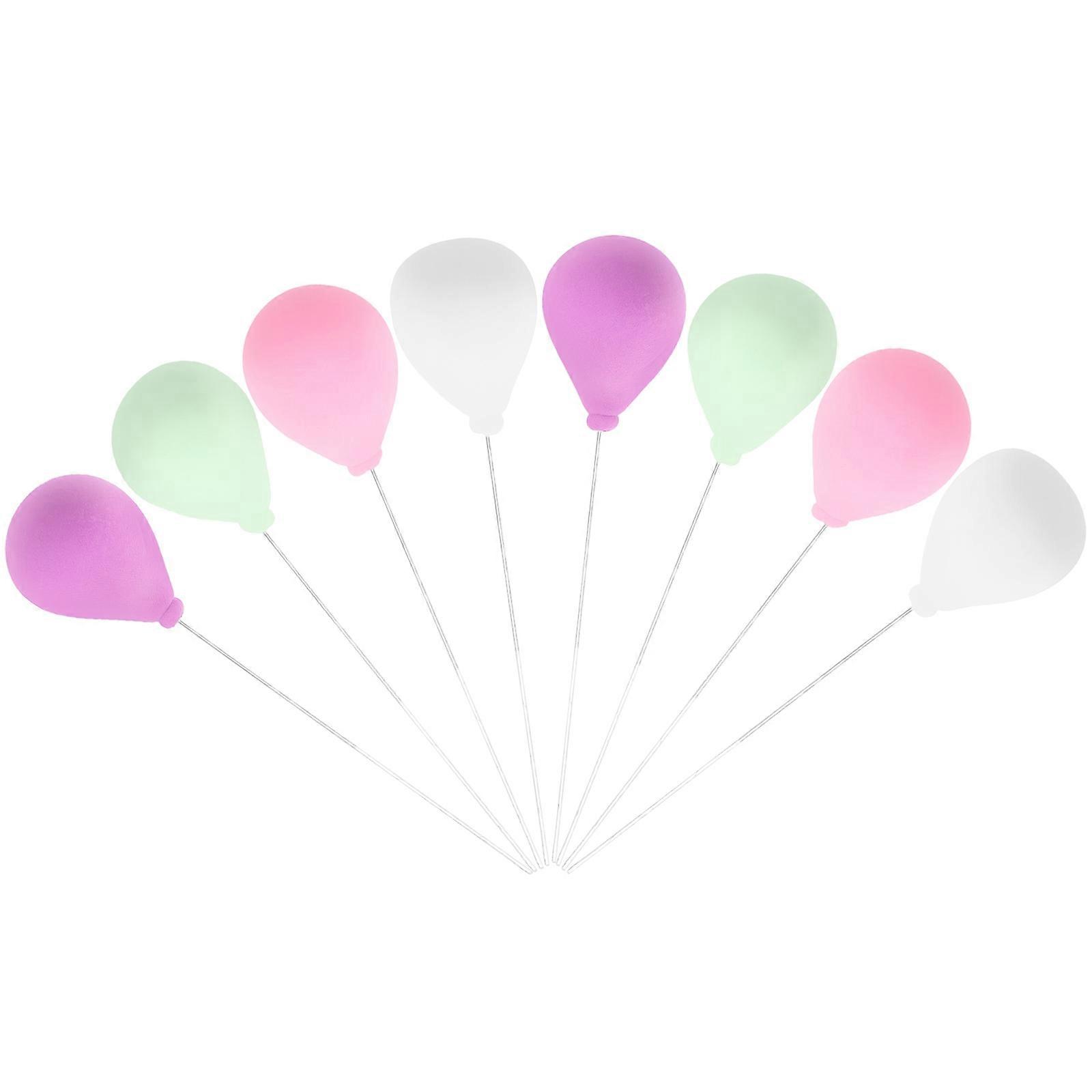 Miniature Balloon Decorative Balloons for Mini Garden 24Pcs Multi