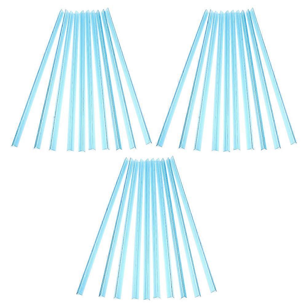 Plastic Slide Binders Slide Binders for Books in Blue Color 60Pcs