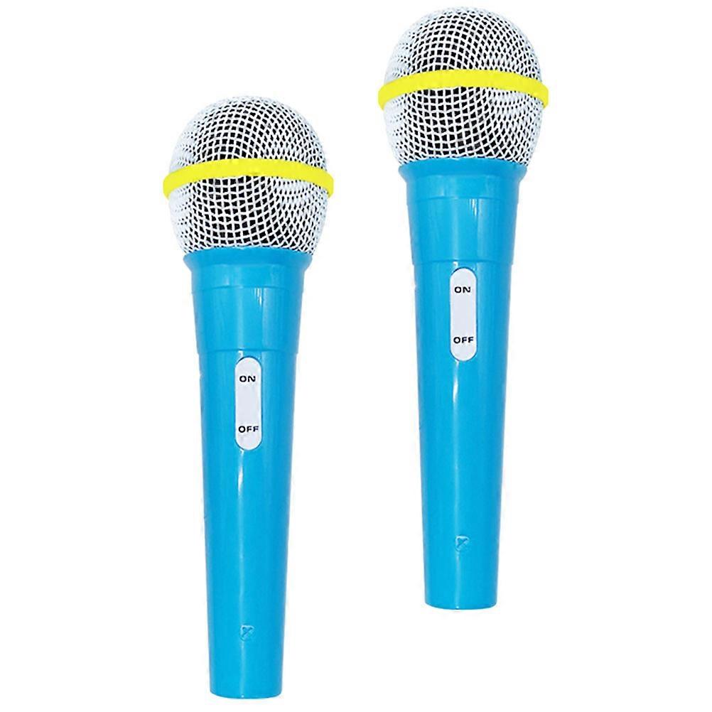 Kids Pretend Play Toys Microphone 10Pcs Simulation Party Prop