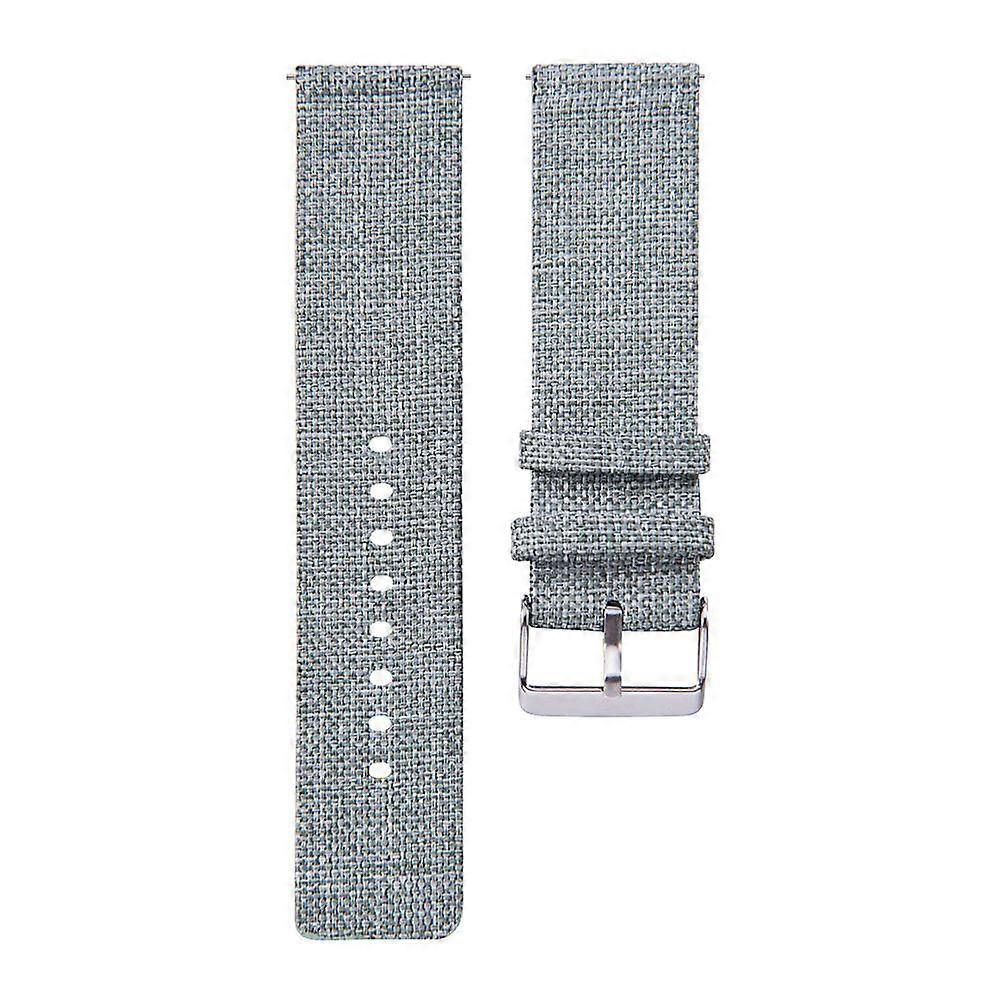 Green Watch Strap Nylon Canvas Wristband Replacement for 3Pcs