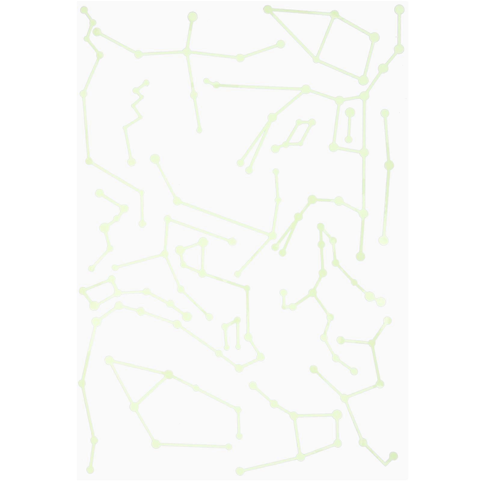 Removable Wall Stickers for Decor 4Sets Luminous Nursery Decals