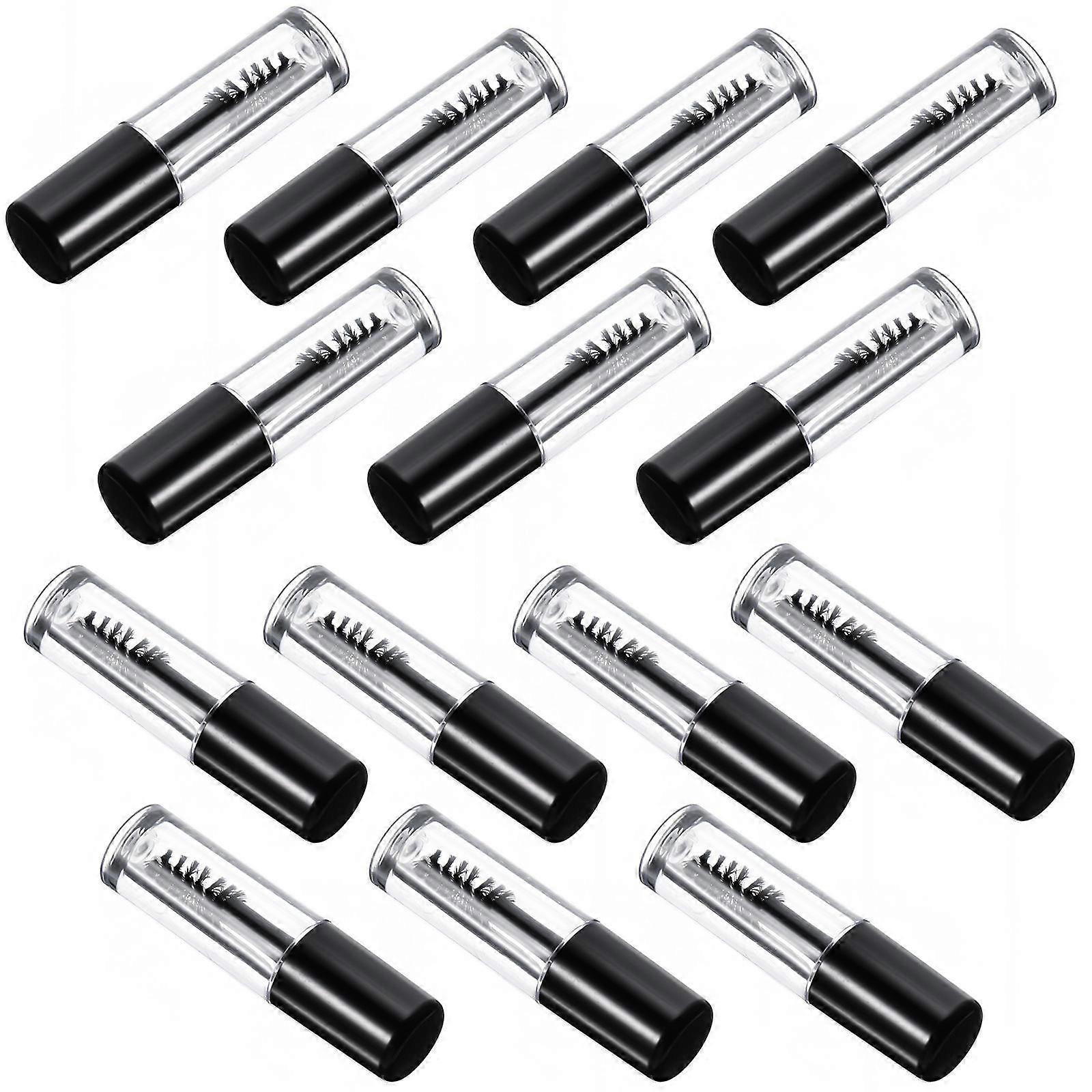 80 Pcs Refillable Empty Mascara Tubes For Women Daily Use Black Eyelash Cream Containers Convenient Storage