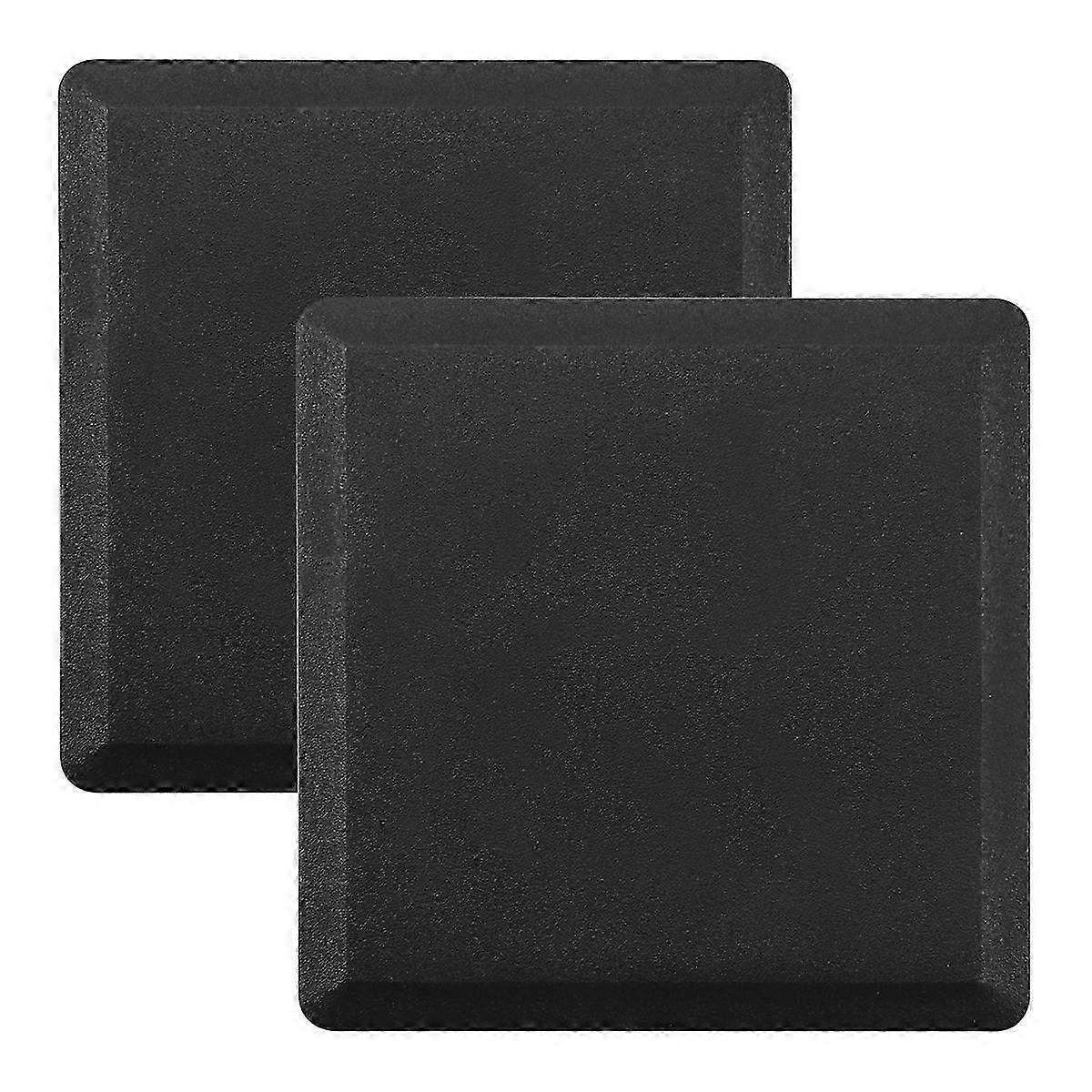 80mm x 80mm Square Plastic Caps Pipe Tube Inserts End Plug 2 Pieces