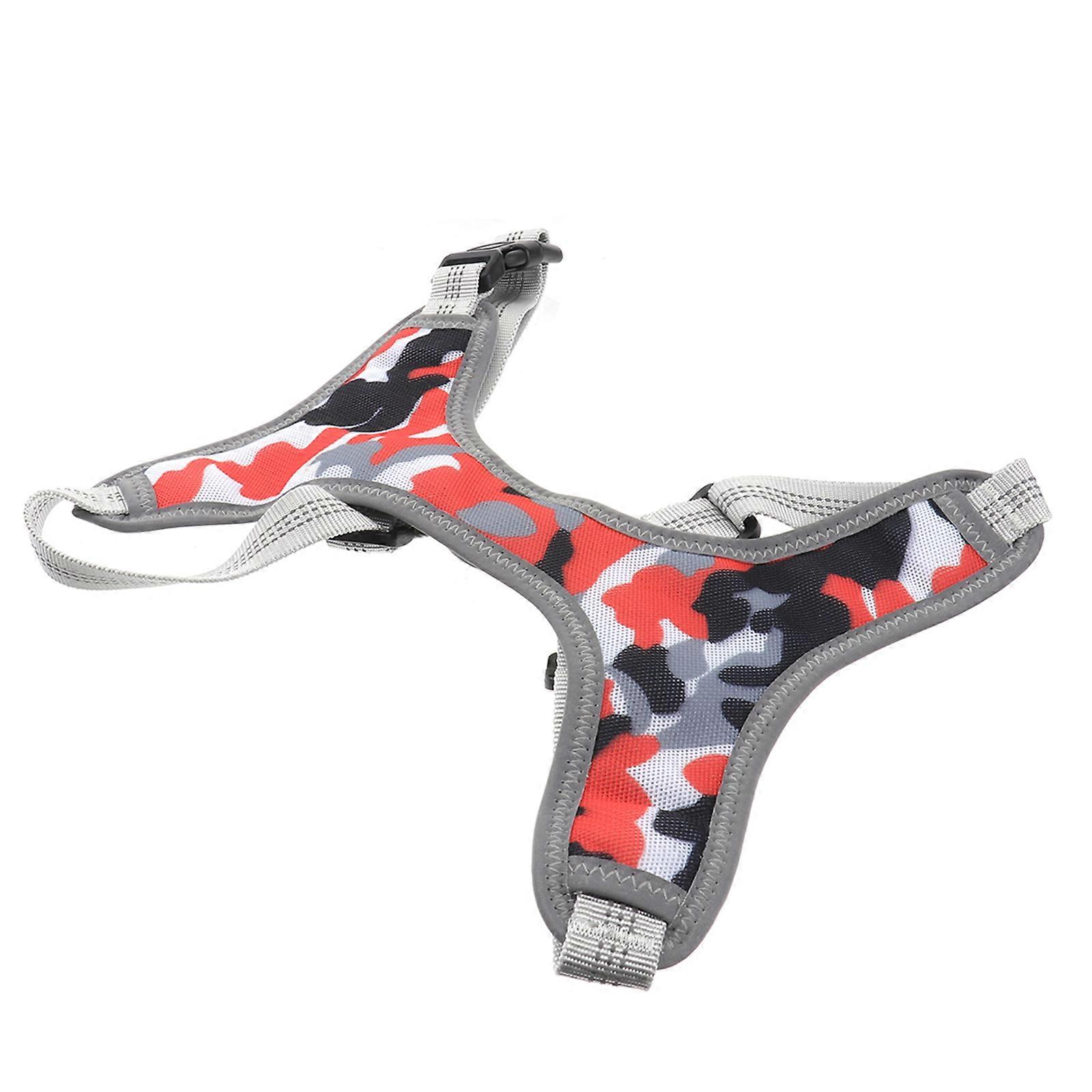 Vest Type Pet Chest Back Reflective Dog Harness Adjustable