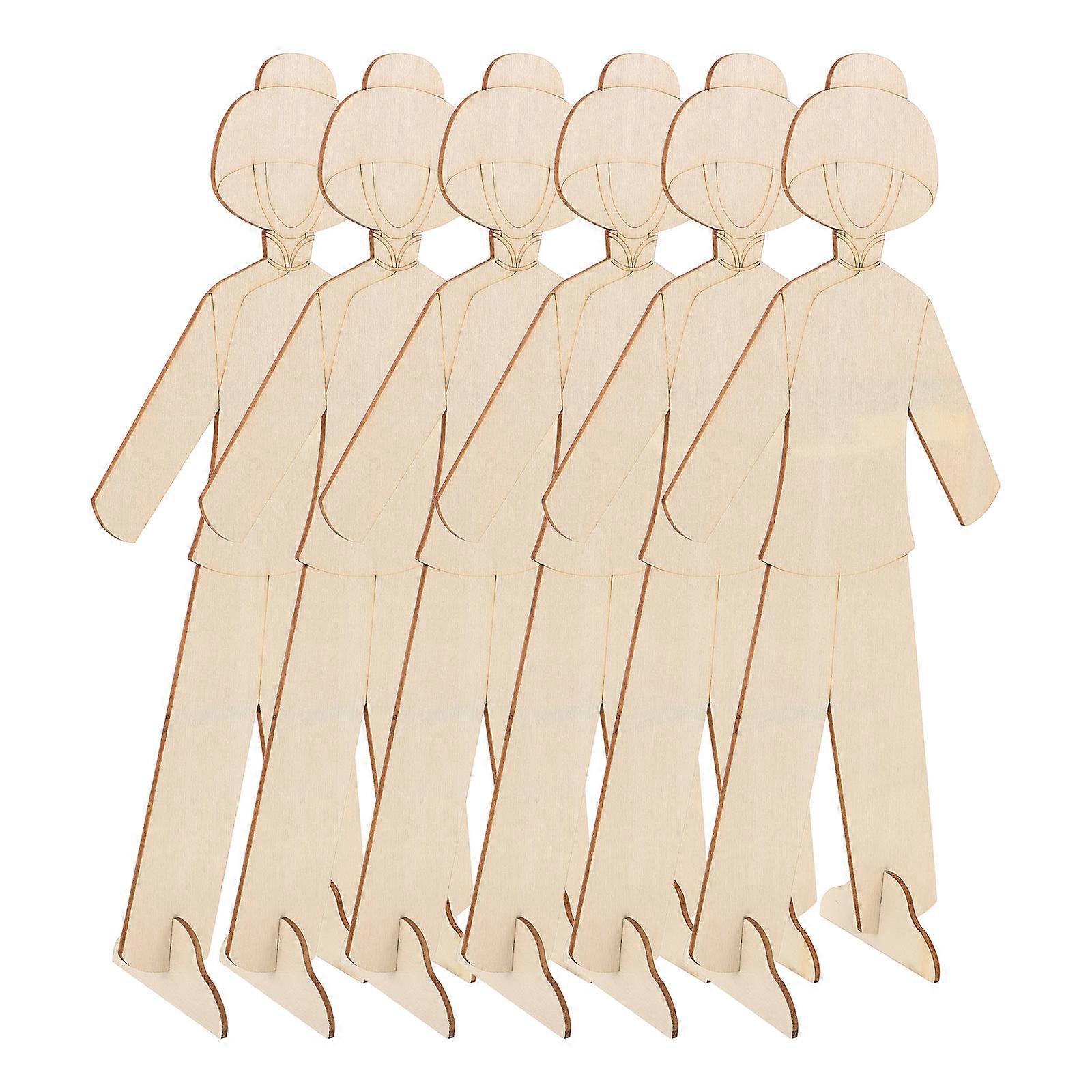 12 Pcs DIY Unfinished Wooden Slices For Party Decoration Craft Enthusiasts Easy To