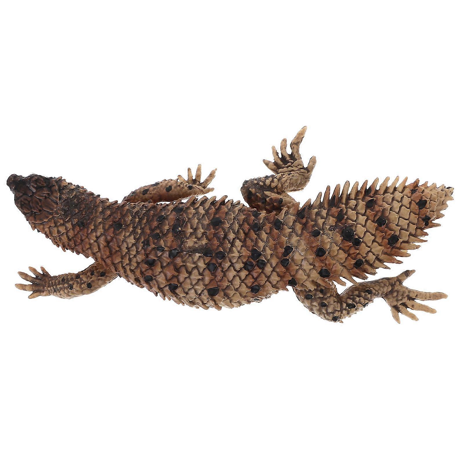 Artificial Lizard Model Plastic Simulation for Decor with 4Pcs Collection