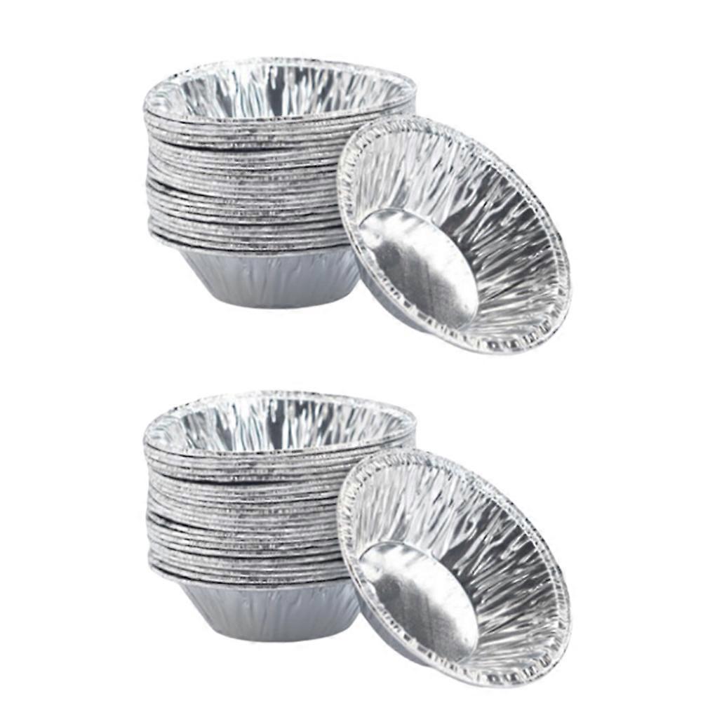 Safe Tart Pans Flower Style for Baking Use 600Pcs Silver