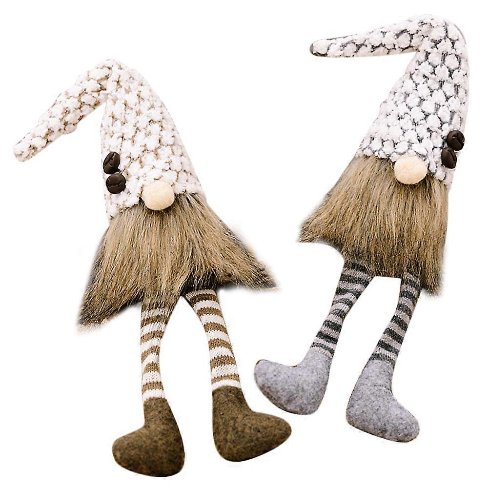 Handmade Gnome Decor Coffee Table Gnome Decoration for Desk 4Pcs