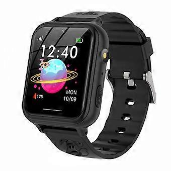 Smart Watch For Kids With Communication Two-Way, 10 Games, Camera, Music Player, SOS Function Black