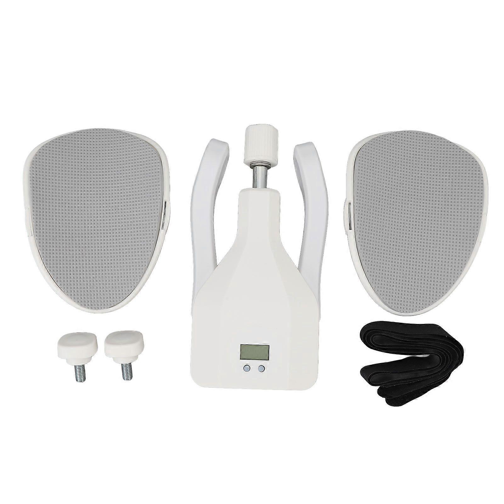 Thigh Trainer 1035kg Adjustable Resistance Digital Counting Inner Thigh Strength Exercise Equipment White