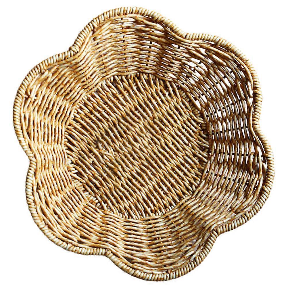 Bread Serving Basket Decorative Basket for Storage Use 3Pcs Set