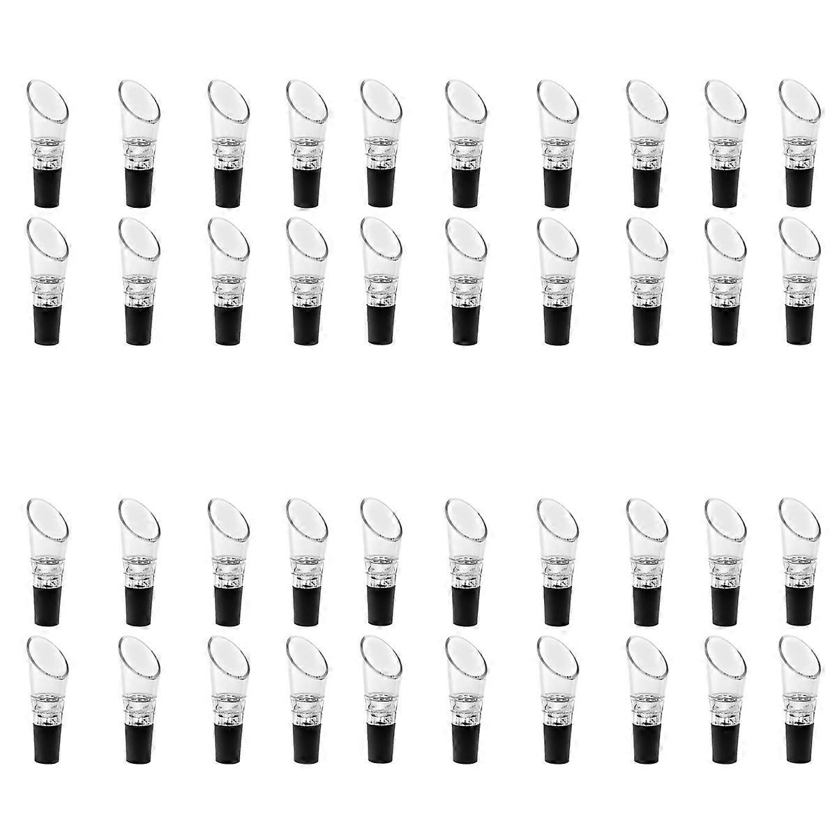 10 Pack Wine Aerator Pourer,Spout Bottle Stopper Aerating Quick