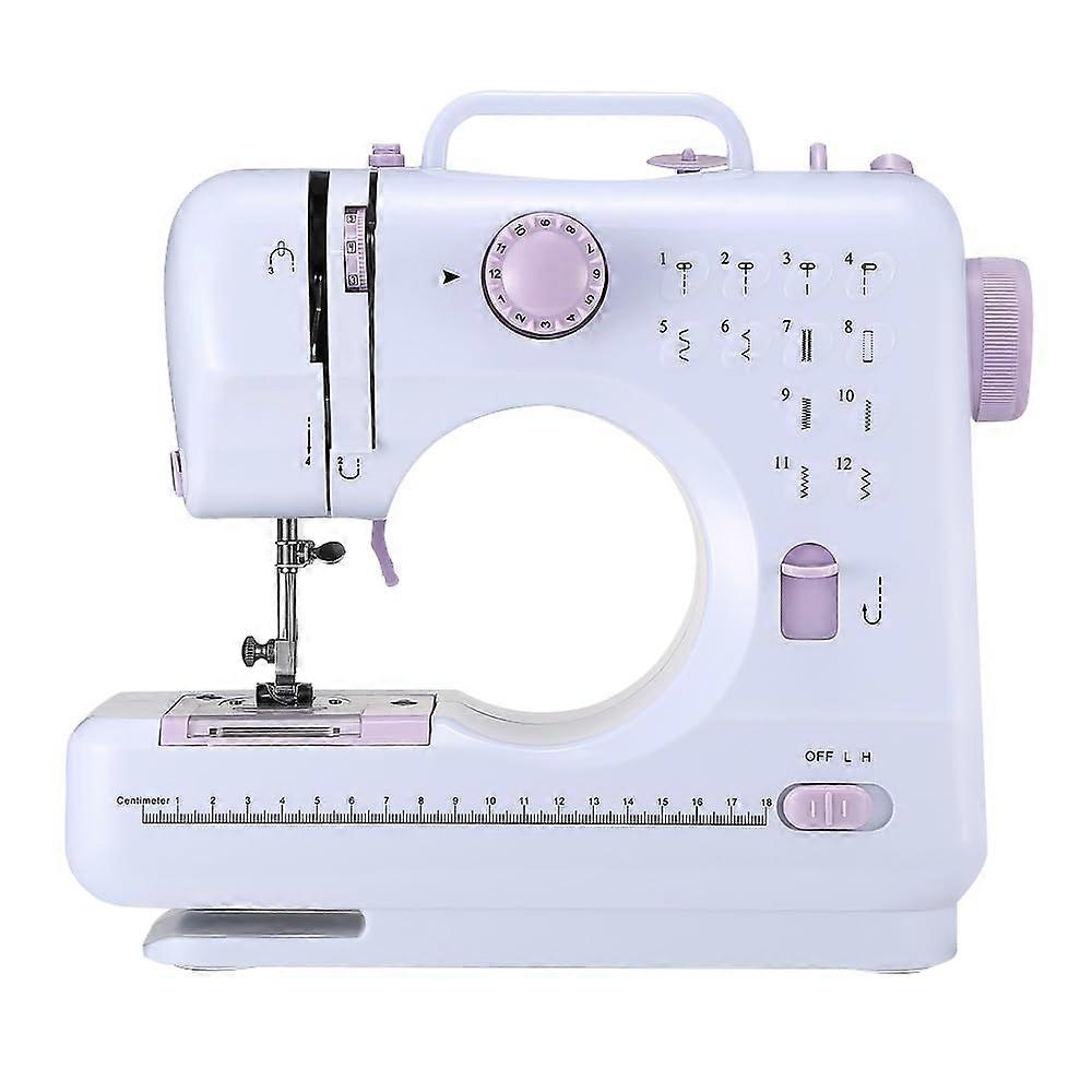 Mini Sewing Machine Hand Mending Heavy Duty Portable For Home Use And Children 12 Built In Stitches