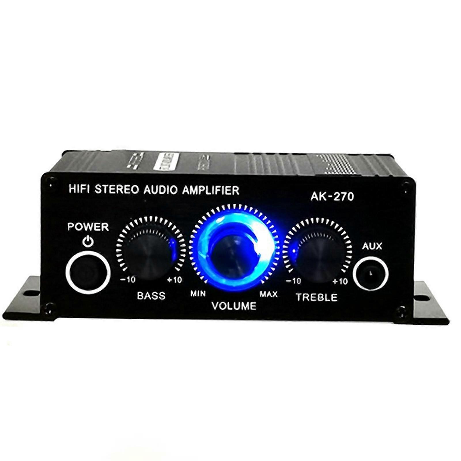 HiFi Power for Amplifier Mini Audio Receiver Digital Stereo AMP Volume Control