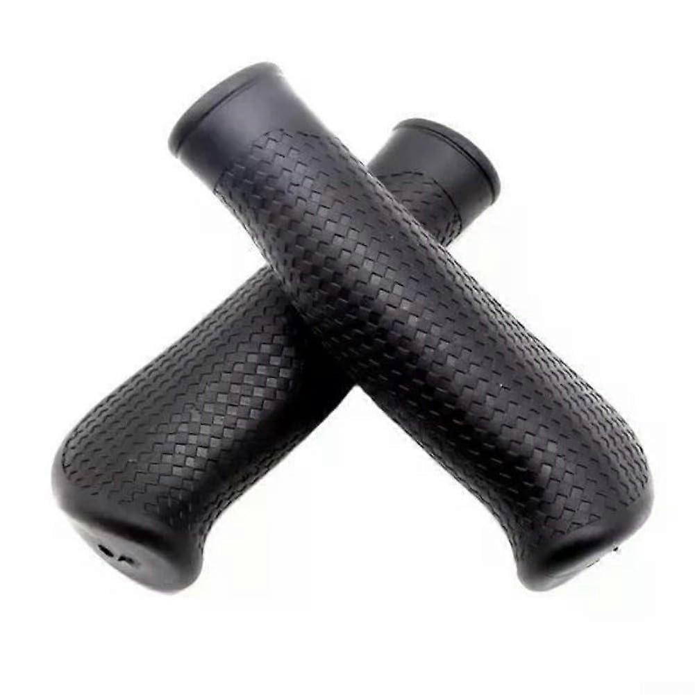 Rubber Handlebar Grips, Ergonomic Replacement Grips, Easy Installation