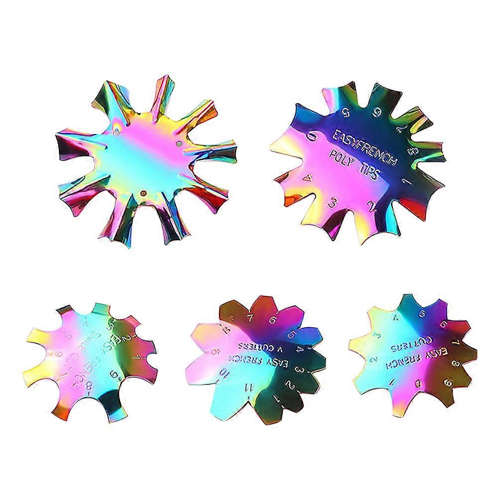 10Pcs French Manicure Templates for Fingernail Making DIY Nail Art