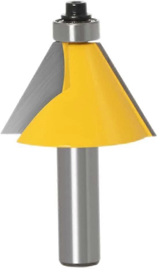 25-26 Chamfer Edge Router Bits 30 Degree Angle Forming Router Bits 1/4 Inch Bank Woodworking