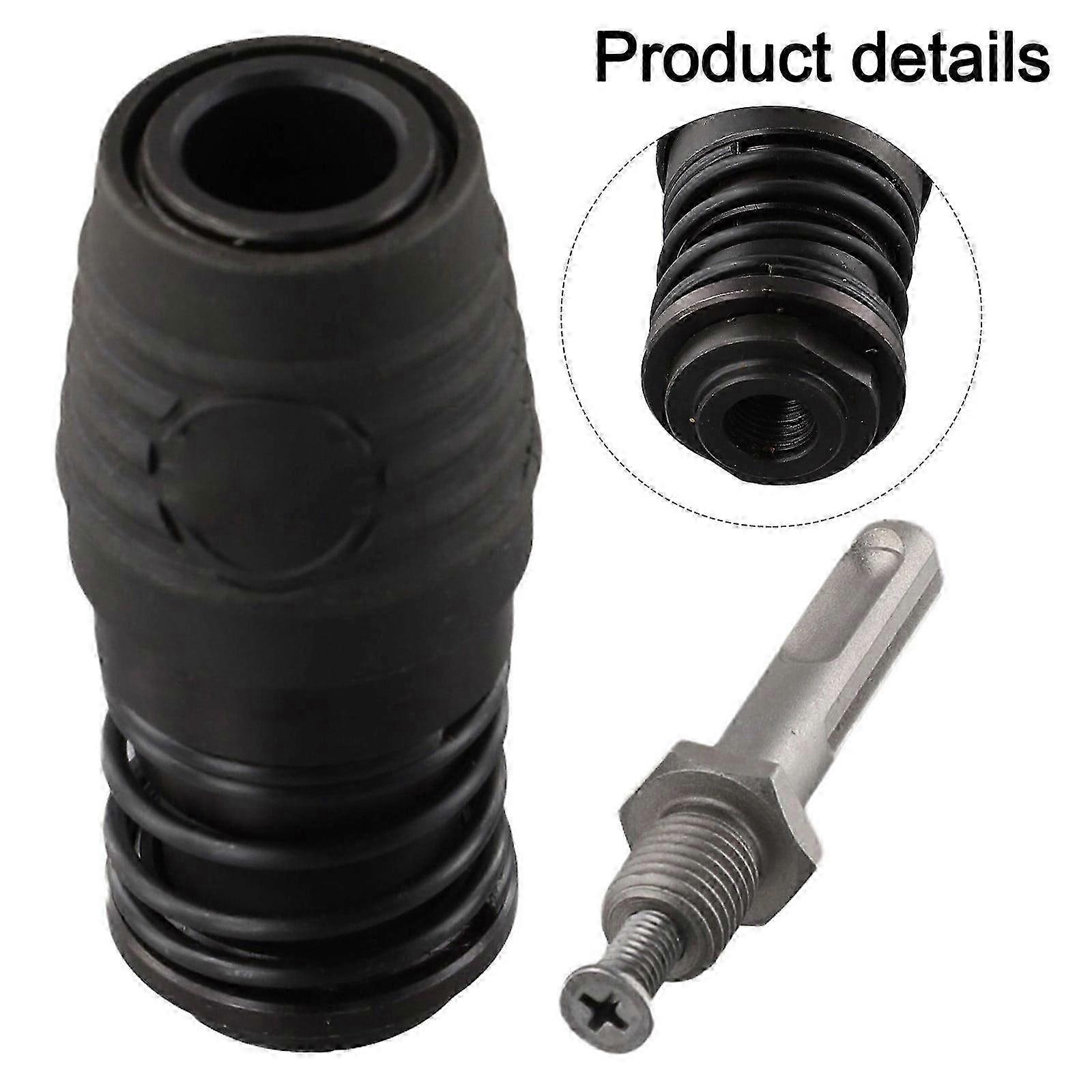 mingkeerda Hammer Drill Adapter For SDS-Plus To For SDS Max Adapter Socket Chisel Hammer Drill Chuck Adapter Tool Power Tool Drill Bits 25-26