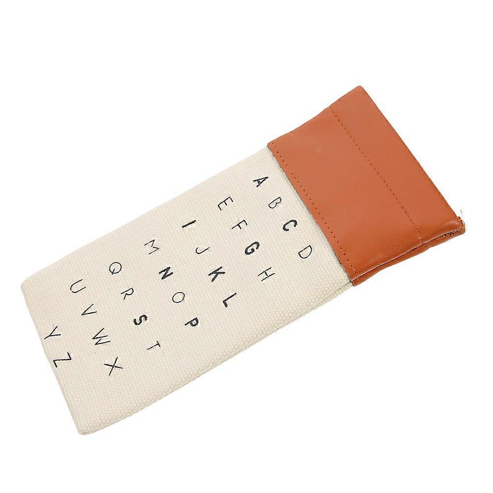 Multi Canvas Sunglass Pouch for Storage 4Pcs Soft Sunglasses Case for Travel