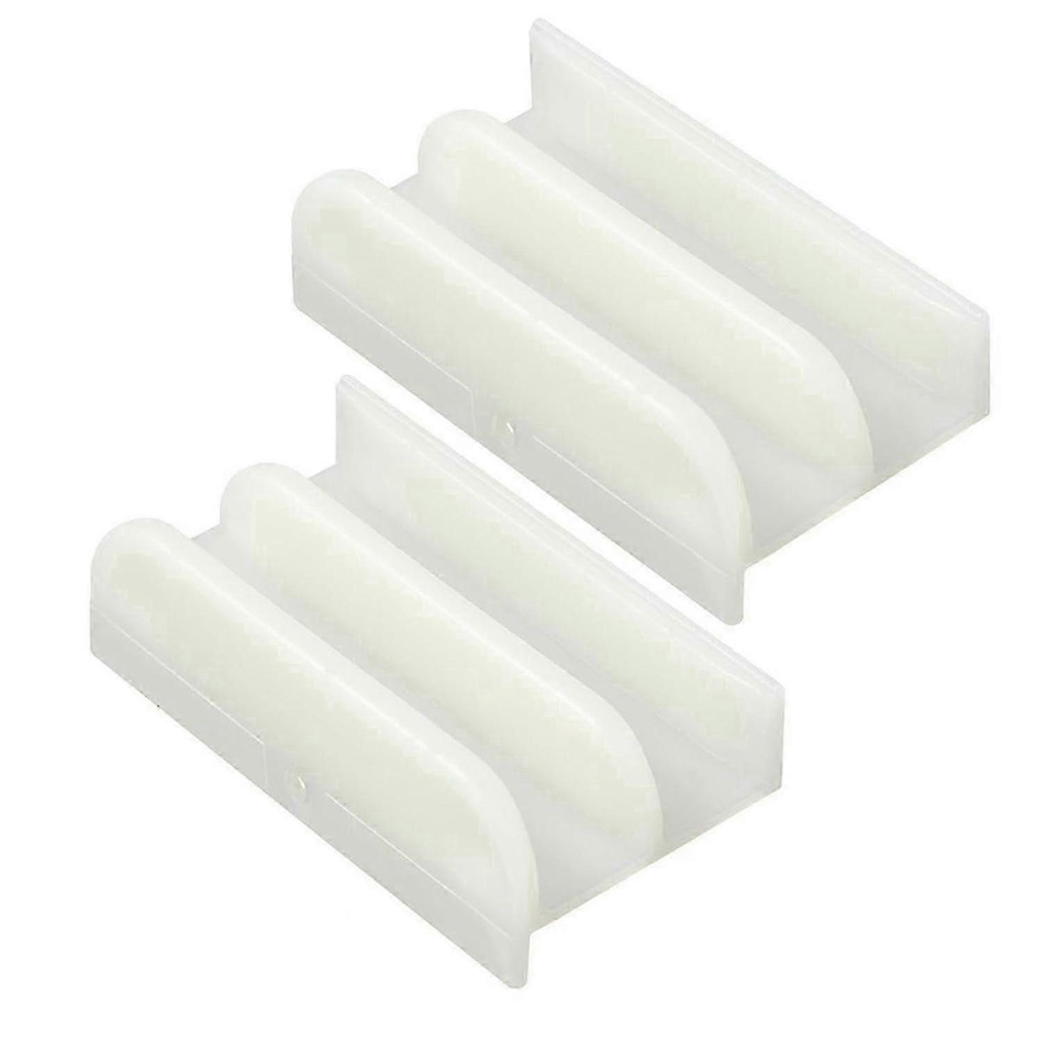 M6219 Sliding Shower Door Bottom Guide for Sliding Shower Door (Top Hung) Shower Door Guide 1/2 in C