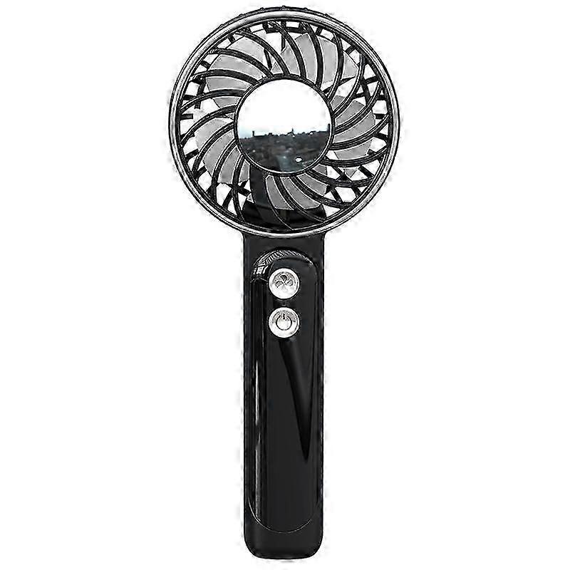 WT25 Handheld Fan With Lanyard Clip USB Desktop Silent Rechargeable Fan