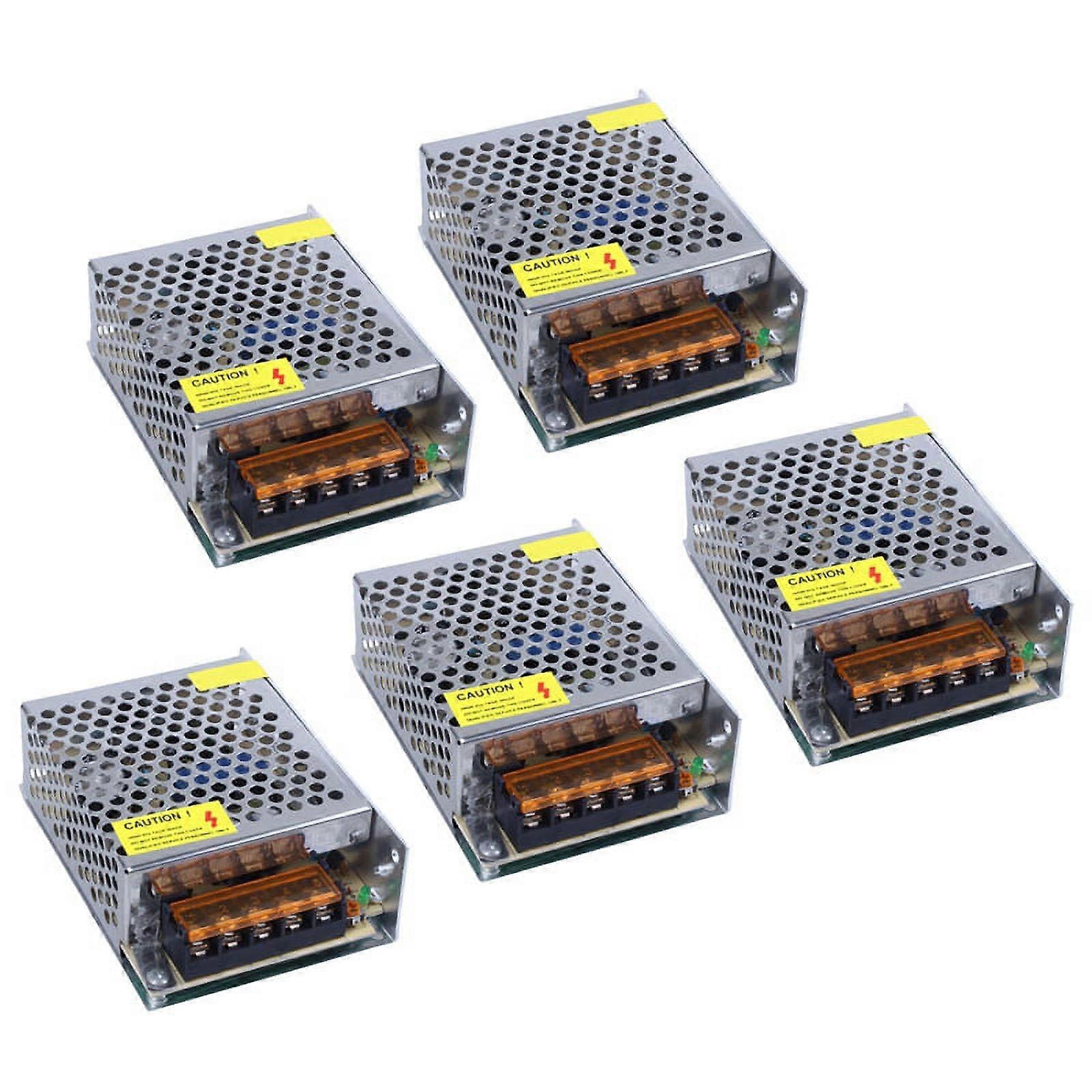 5X AC 110-220V DC 24V 2A 48W Switch Power Supply Transformer for LED Strip Light