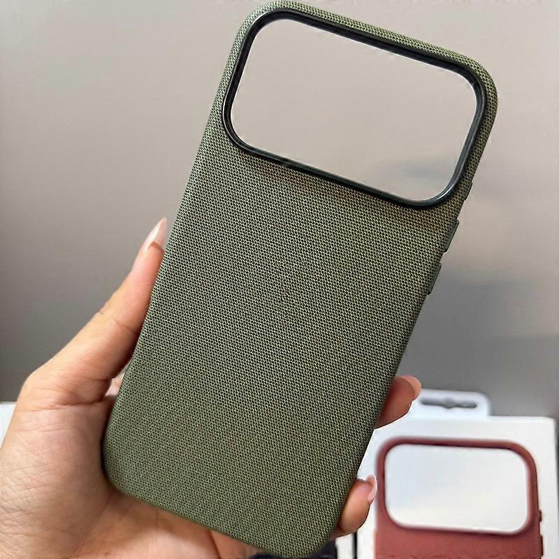TechWoven Case For iPhone 17 Pro Max/17 Pro/Air Magsafe PC+Fabric Magnetic Cover