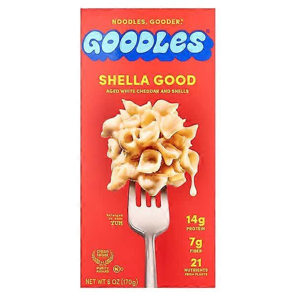 Goodles, Shella Good, Aged White Cheddar and Shells, 6 oz (170 g)