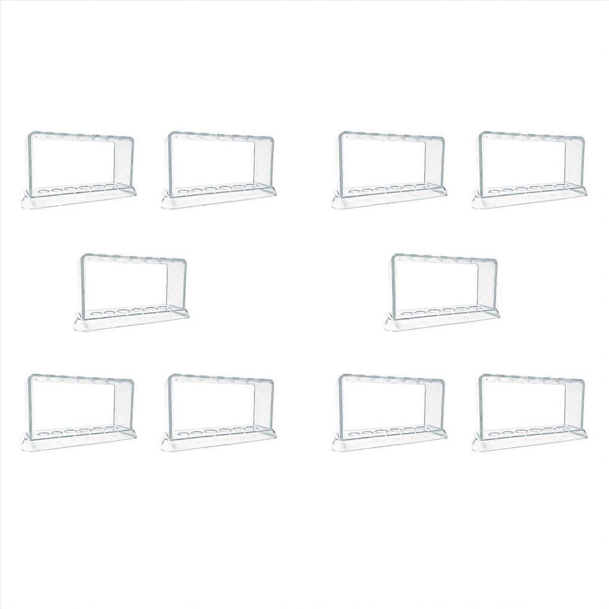 Lab Test Tube Stand Shelf School Supply Lab Equipment 16.7X8X3 cm