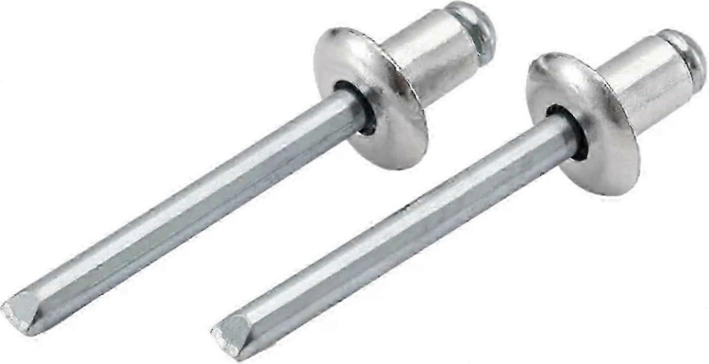 25-26 Rivets 20 - 100pcs M2.4 M3.2 M4 M5 M6 Aluminium Mushroon Head Break Mandrel Blind Rivets for Furniture