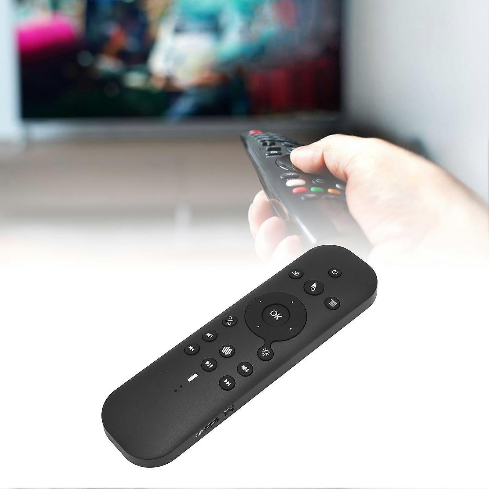 Air Remote Mouse Bluetooth 5.0 2.4G Wireless Dual Mode High Accuracy Sensor Backlight Voice Computer Remote 