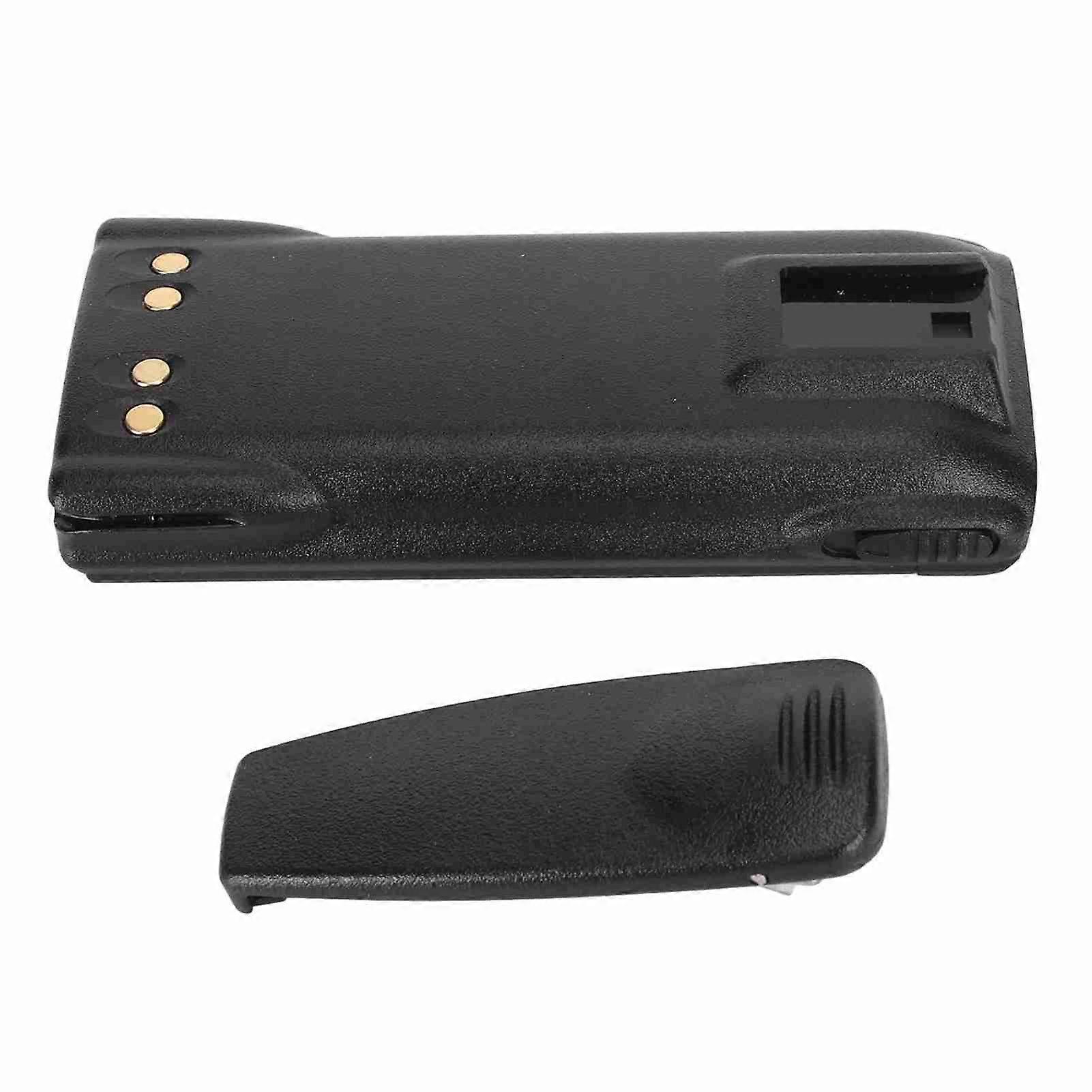 Walkie Talkie Battery Replacement 1500mAh 2 Way Radio Ni MH Battery with Belt Clip for Motorola HT750 HT1250 GP320 GP328 