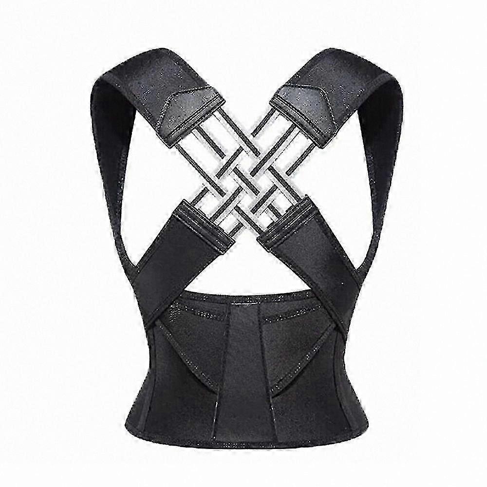 Posture Support Brace for Adults - Adjustable Back Corrector