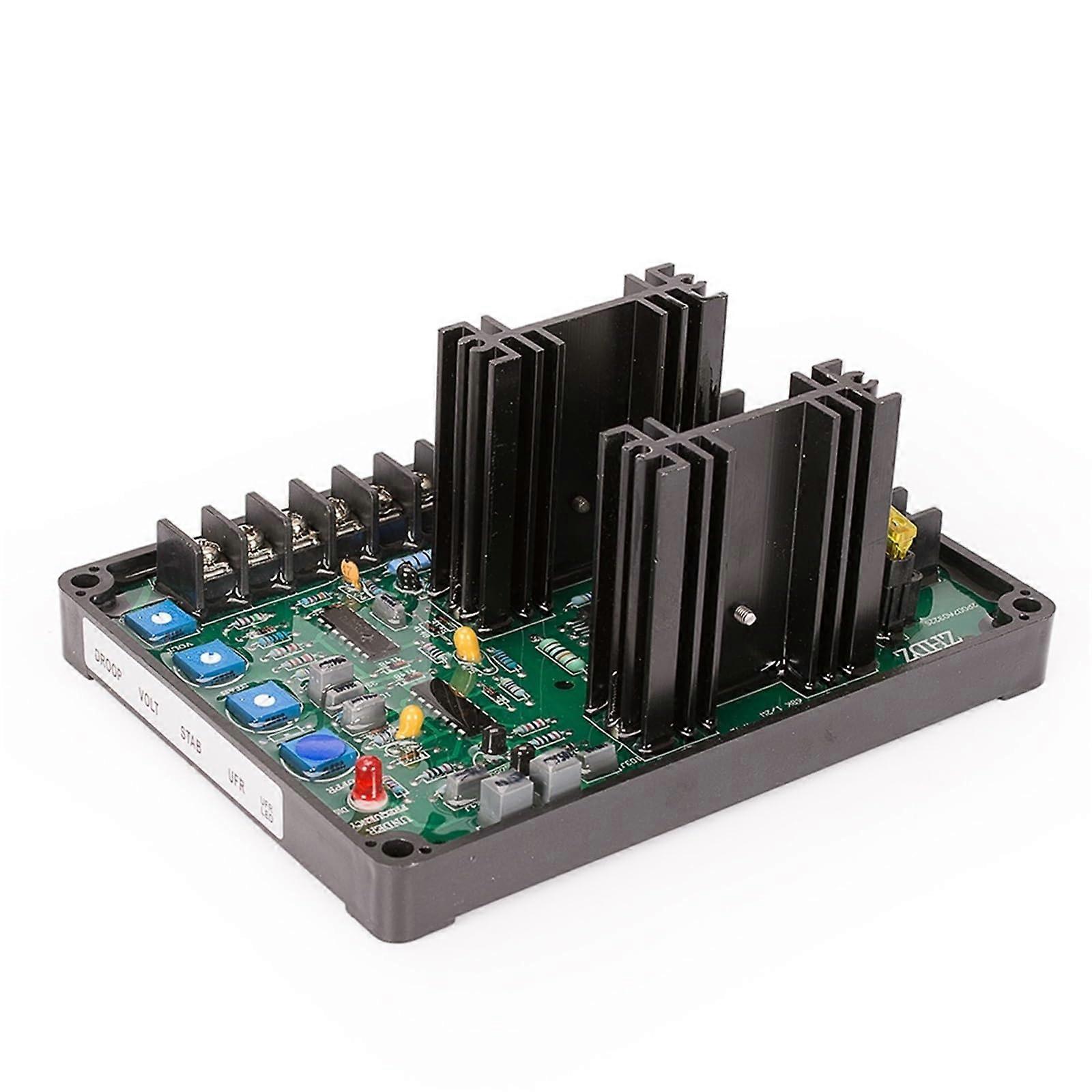 Generator Alternator Parts GAVR 20A Automatic Voltage Regulator Universal Brushless Phase Stabilizer Orange