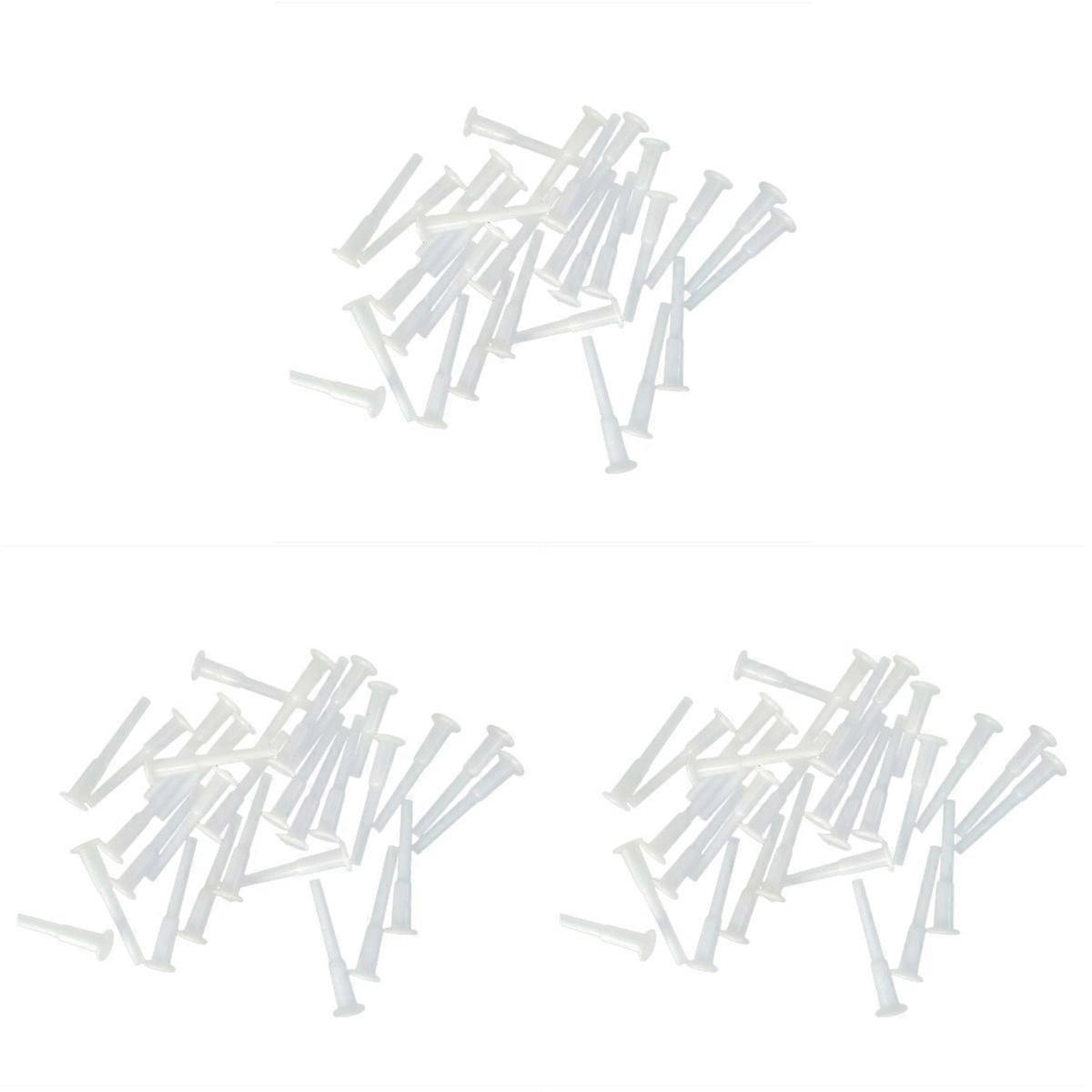 150 PCS Inflatable Bed Pool Air Stopper Workout Balls for Exercise Needle White