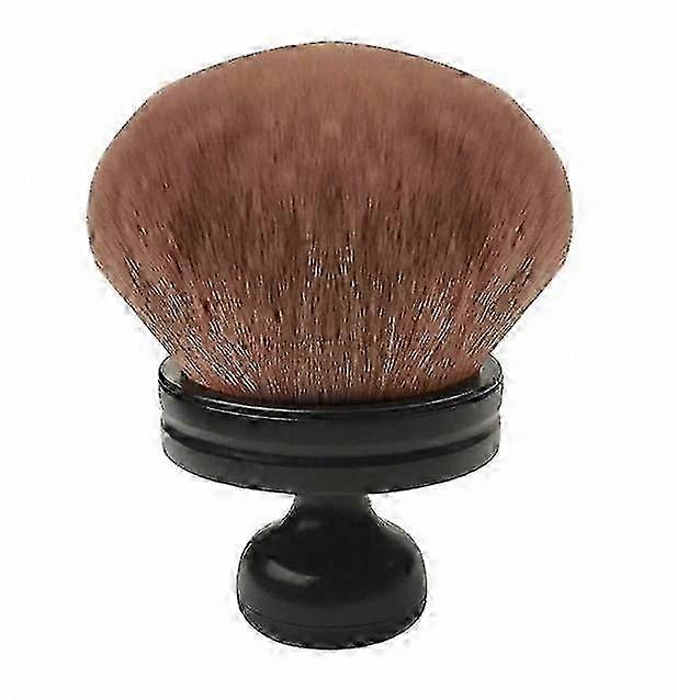 Large Powder Brush for Blush and Foundation Application with Mushroom Design