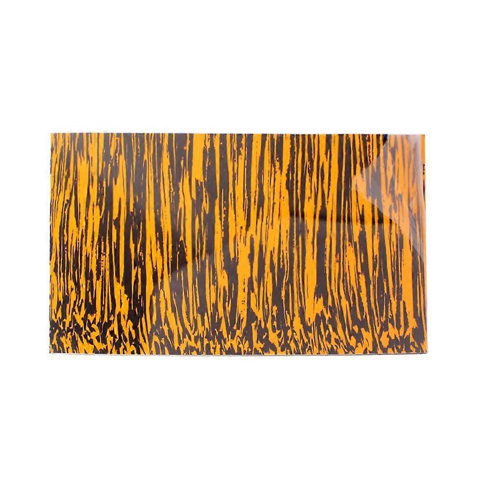pickguard plate material scratch plate blank plate yellow black ripple