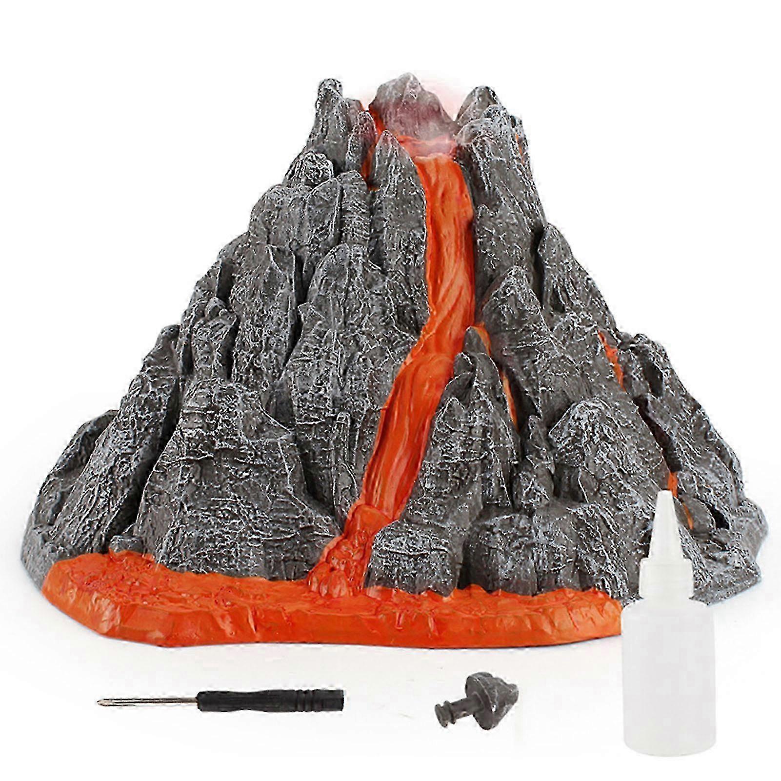 Children Toy Simulation with LED PVC Volcanic Eruption Model for Office