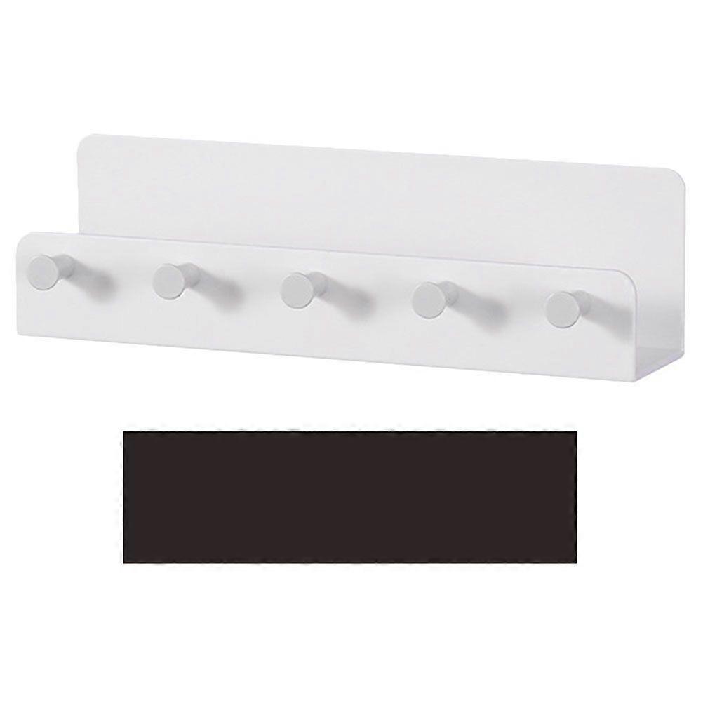 Refrigerator Magnetic Organizer Versatile Magnetic Rack Fridge Spice Shelf With Multiple Hooks