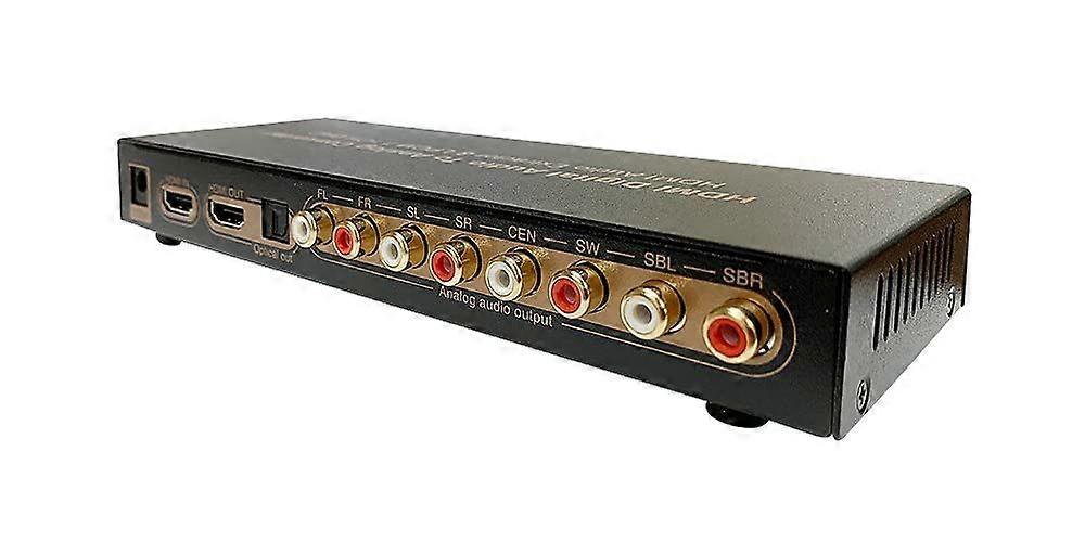 HDMI LPCM 7.1 oder PCM 2-Kanal zu analogem Surround-Sound-Audiodecoder – 4K-Version