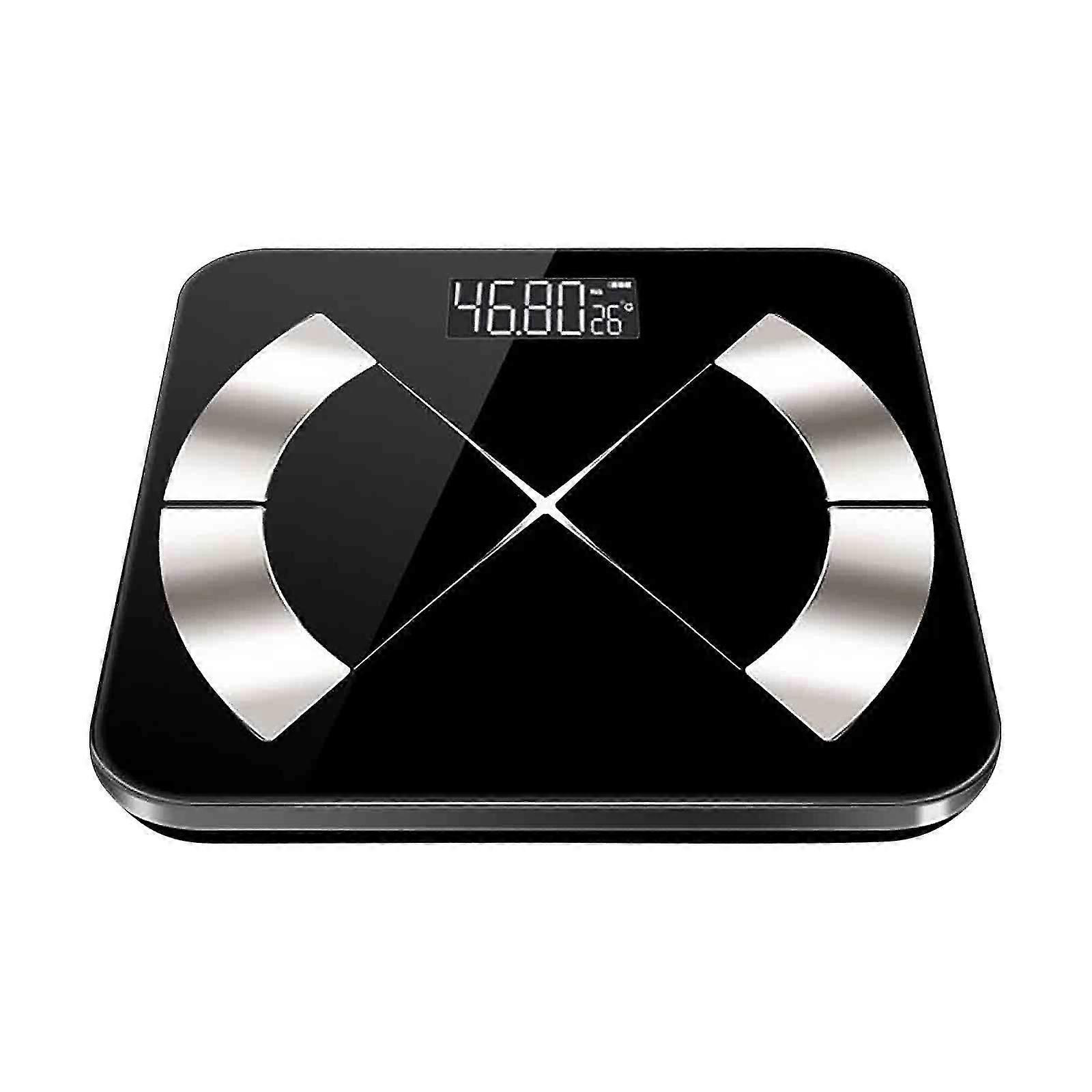 Digital Weight Scale  Smart And Accurate Bathroom Scale With Clear LED Display Bluetooth Scale Supports Mobile App Maximum Load Capacity 180kg FAN0835