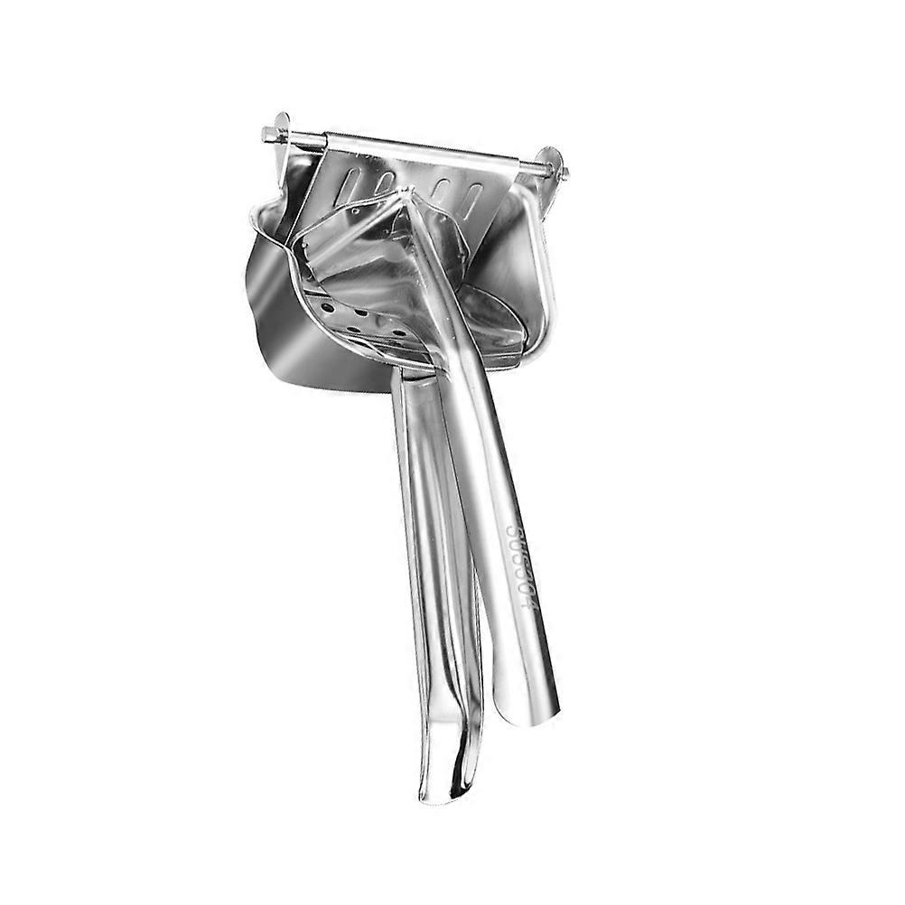 1Pc Practical Lemon Juicer Kitchen Creative Manual Fruit Squeezer (Silver)