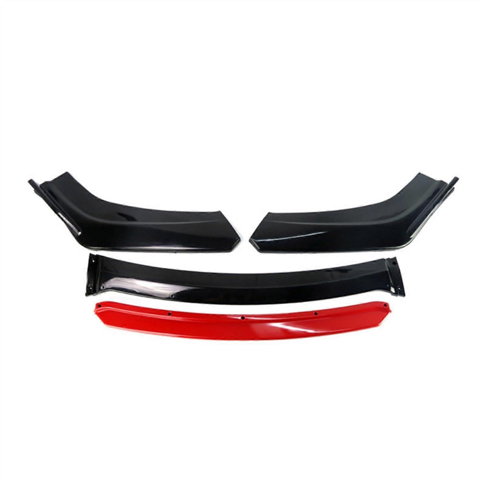Front Spoiler Universal Adjustable Front Lip Splitter Bumper Kit Compatible with BMW Diffuser Color C
