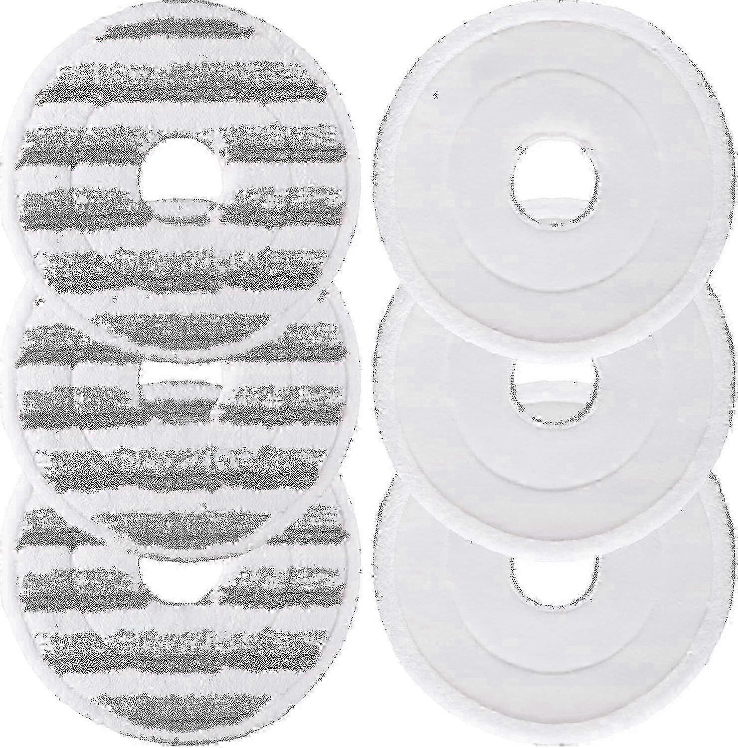 3pcs Mop Refill For Vileda Spin And Clean Mop,spin Mop Head Replacement, Washable Reusable Microfiber Mop Head