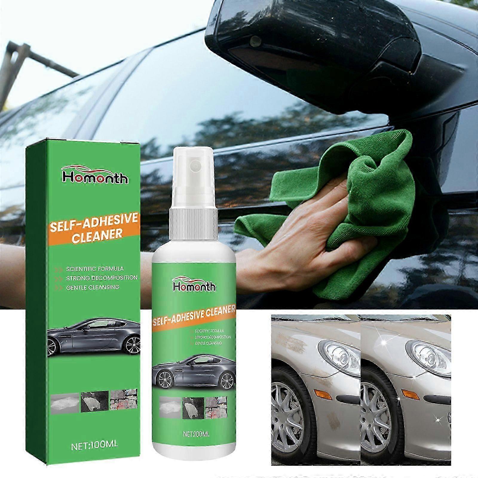 Homonth Multi-Functional Window And Door Self-Adhesive Residue Remover, Car And Window Adhesive Label Cleaner