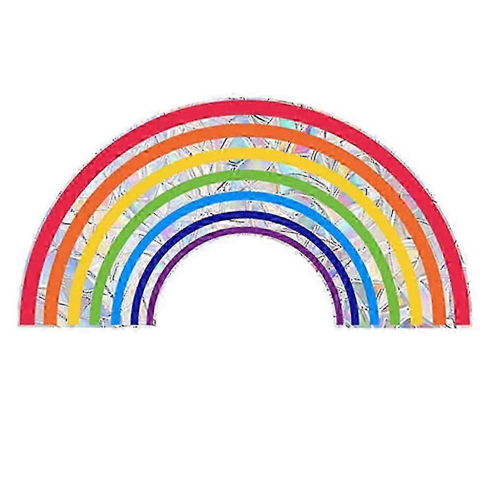 Colorful Floral Bouquet Window Sticker,Double-Sided Flower Window Static C lings